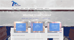 Desktop Screenshot of mays-group.com